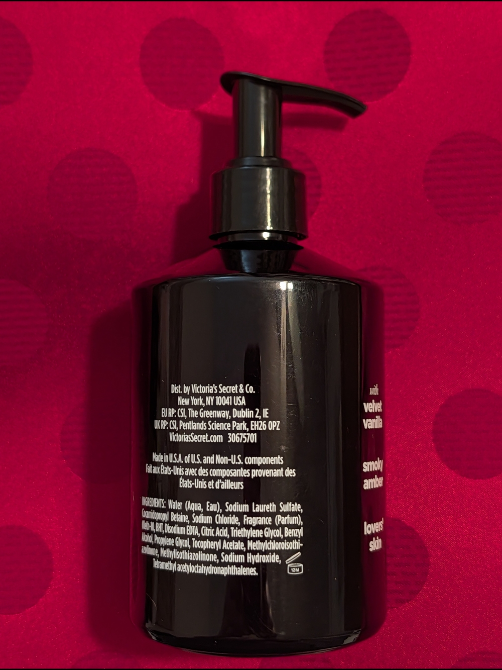 Victoria's Secret Midnight Vanilla Liquid Hand Wash Hand Soap 🆕 - Picture 2 of 5